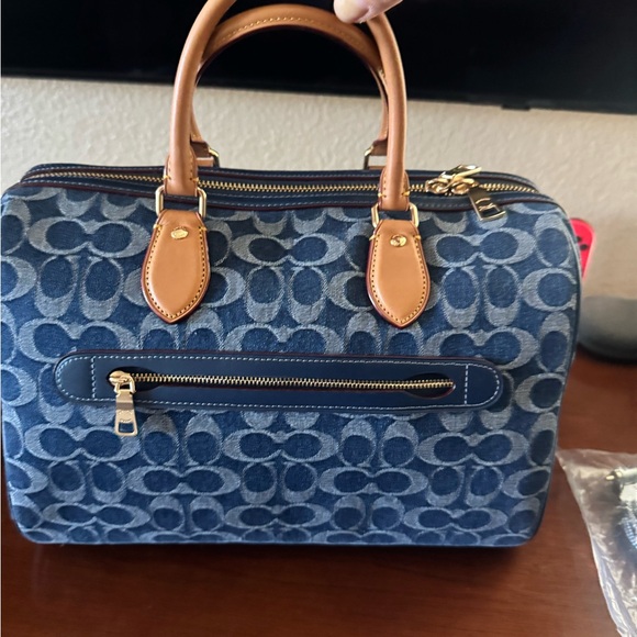 Rowan Large Satchel Bag In Signature Canvas - Picture 7 of 13